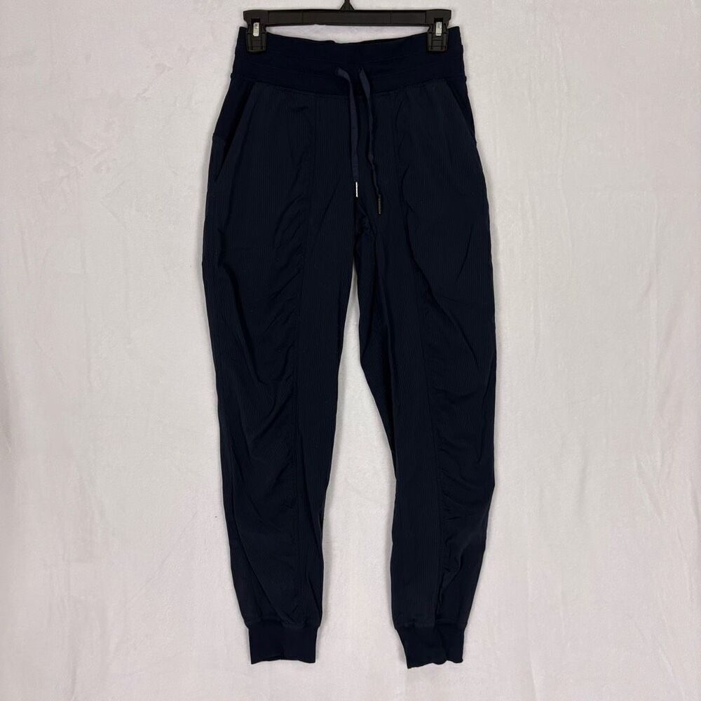 Lululemon Mid-Rise Navy Blue Dance Studio Jogger Pants